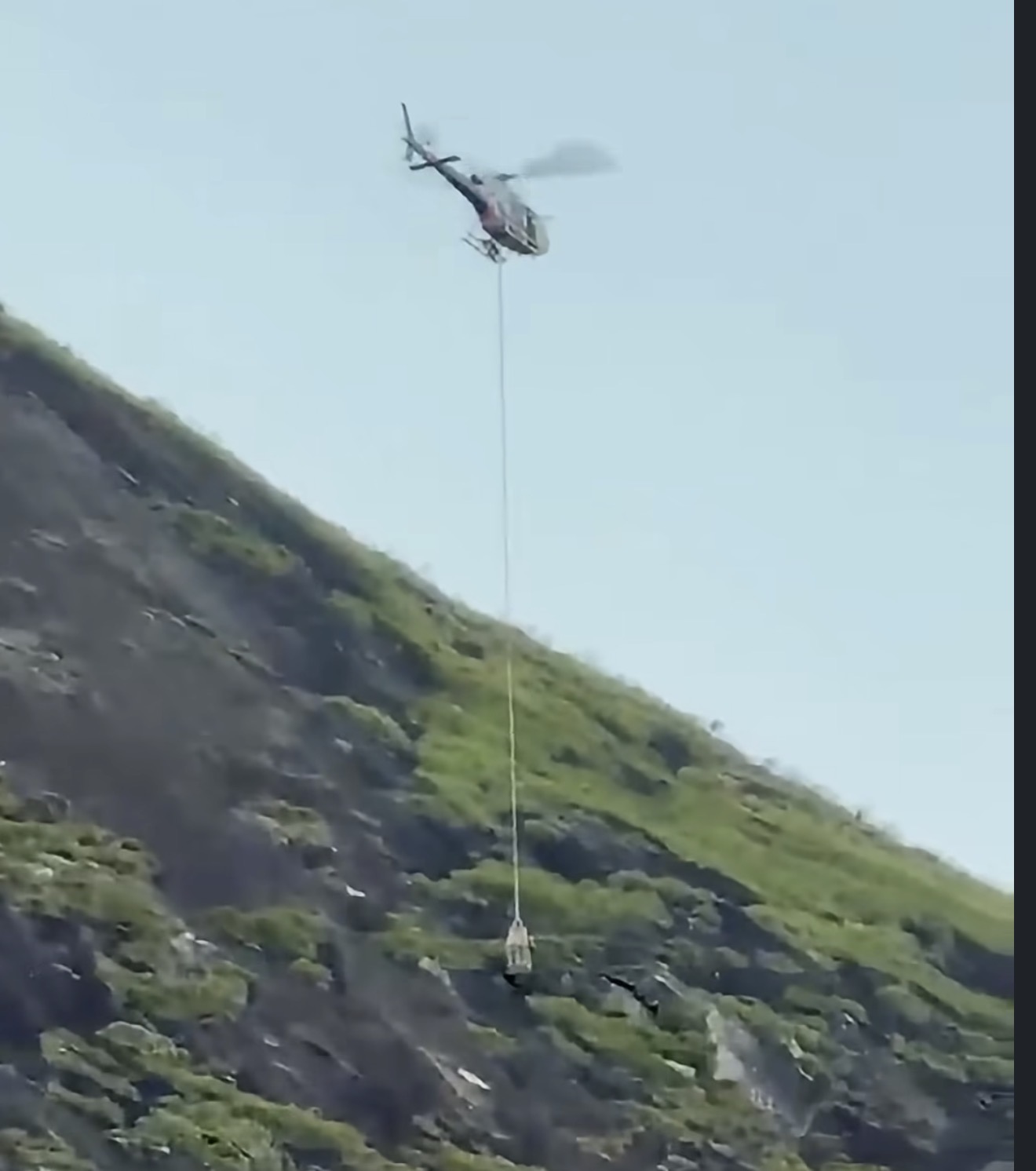 Montanhista é resgatado após dificuldades na descida do Monte Aghá, nem Piuma
